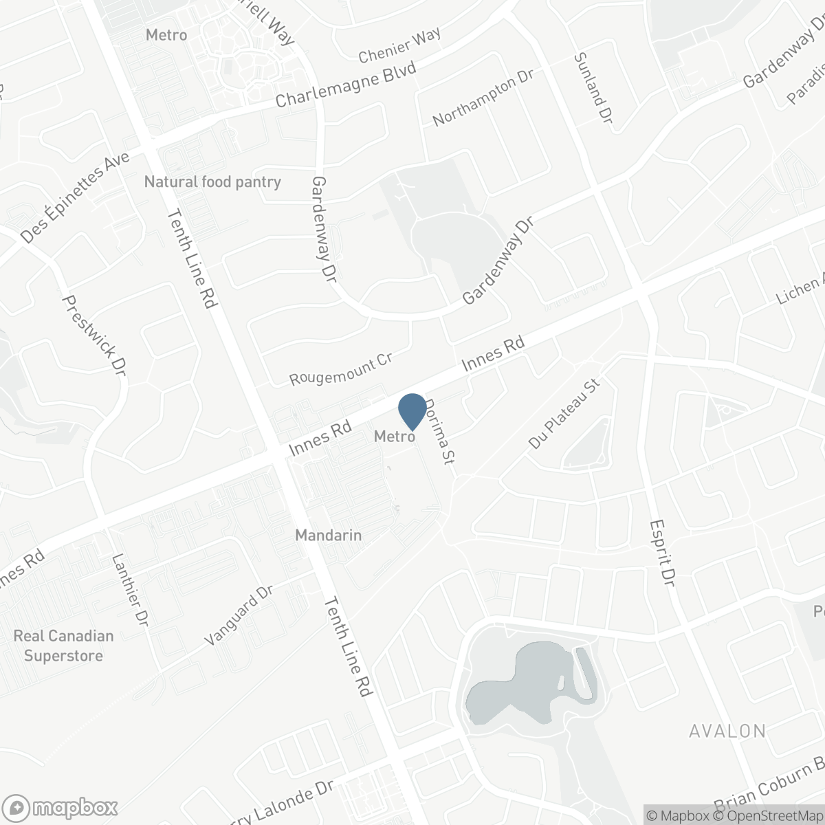 D - 4522 INNES ROAD, Ottawa, Ontario K4A 0X5